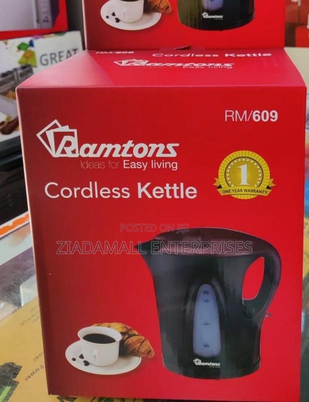 Ramtons Cordless Electric Kettle ,*Ramtons Cordless Kettle 1.7litres