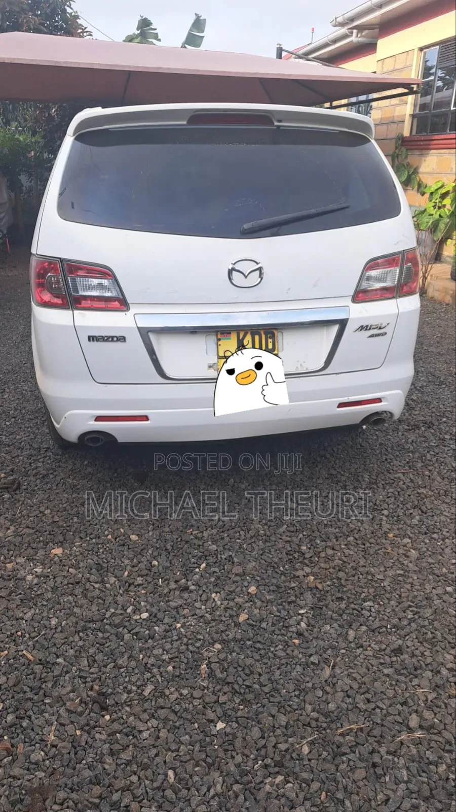Mazda MPV 2014 White