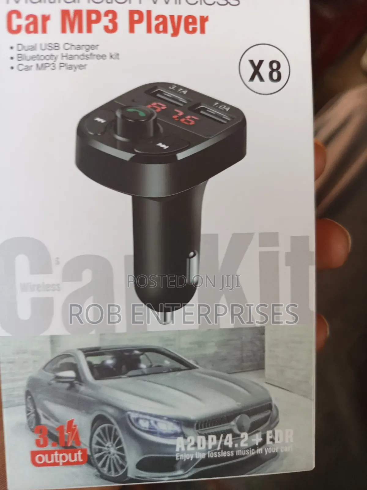 Usb, Bluetooth Car Mp3 Modulator