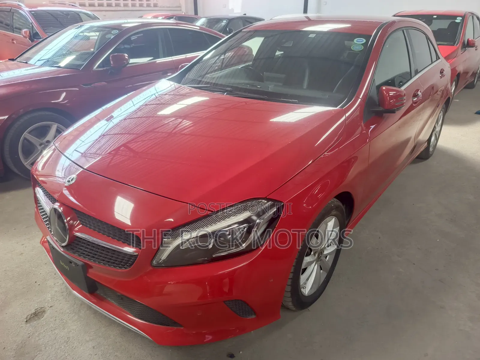 Mercedes-Benz A-Class 2018 Red