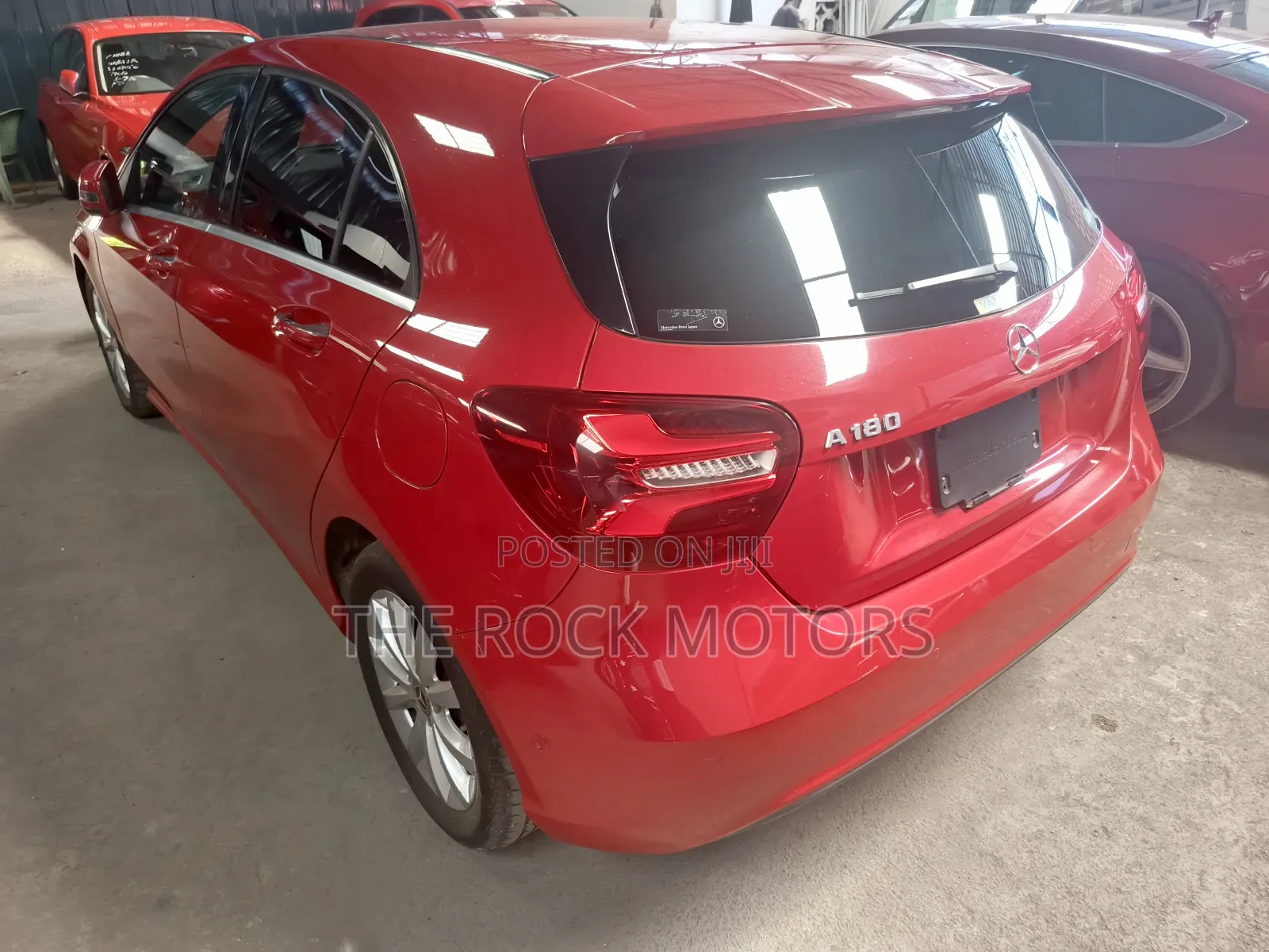 Mercedes-Benz A-Class 2018 Red