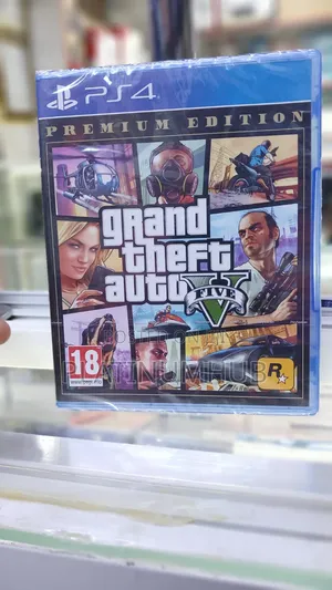 Grand Theft A 5 Action/Adventure Premium Edition Playstation Game 4