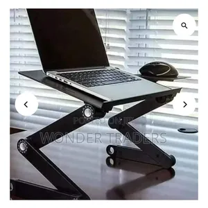 *Laptop Stand With Mouse Rest and Fan 
