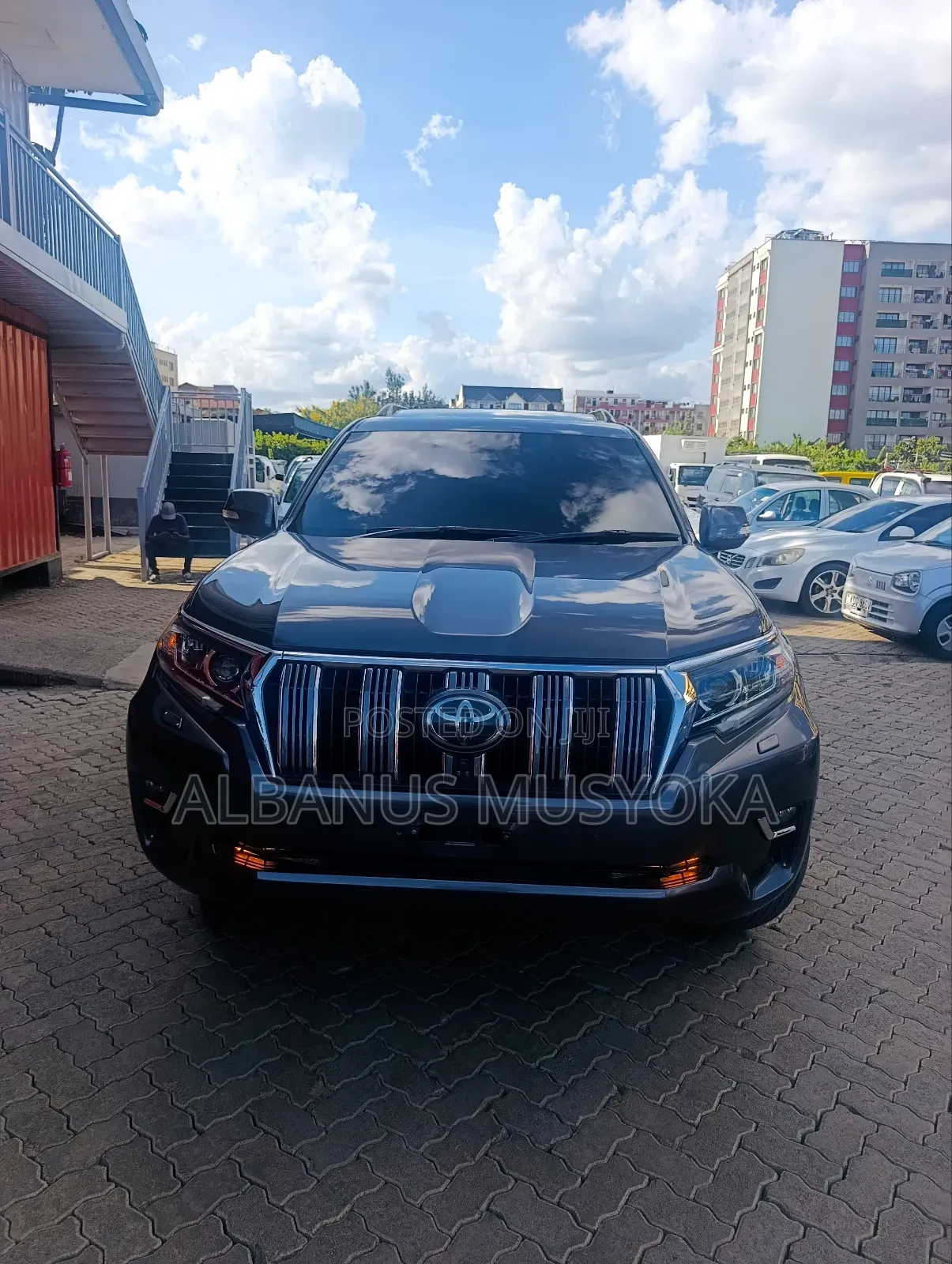 Toyota Land Cruiser Prado 2018 Gray