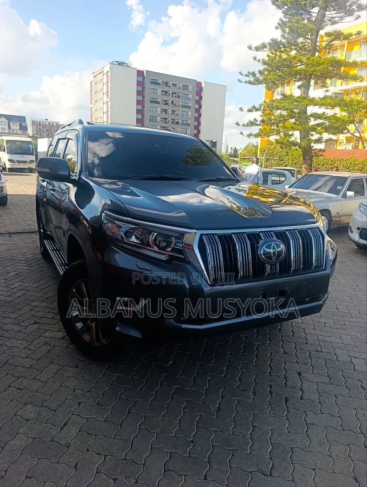 Toyota Land Cruiser Prado 2018 Gray