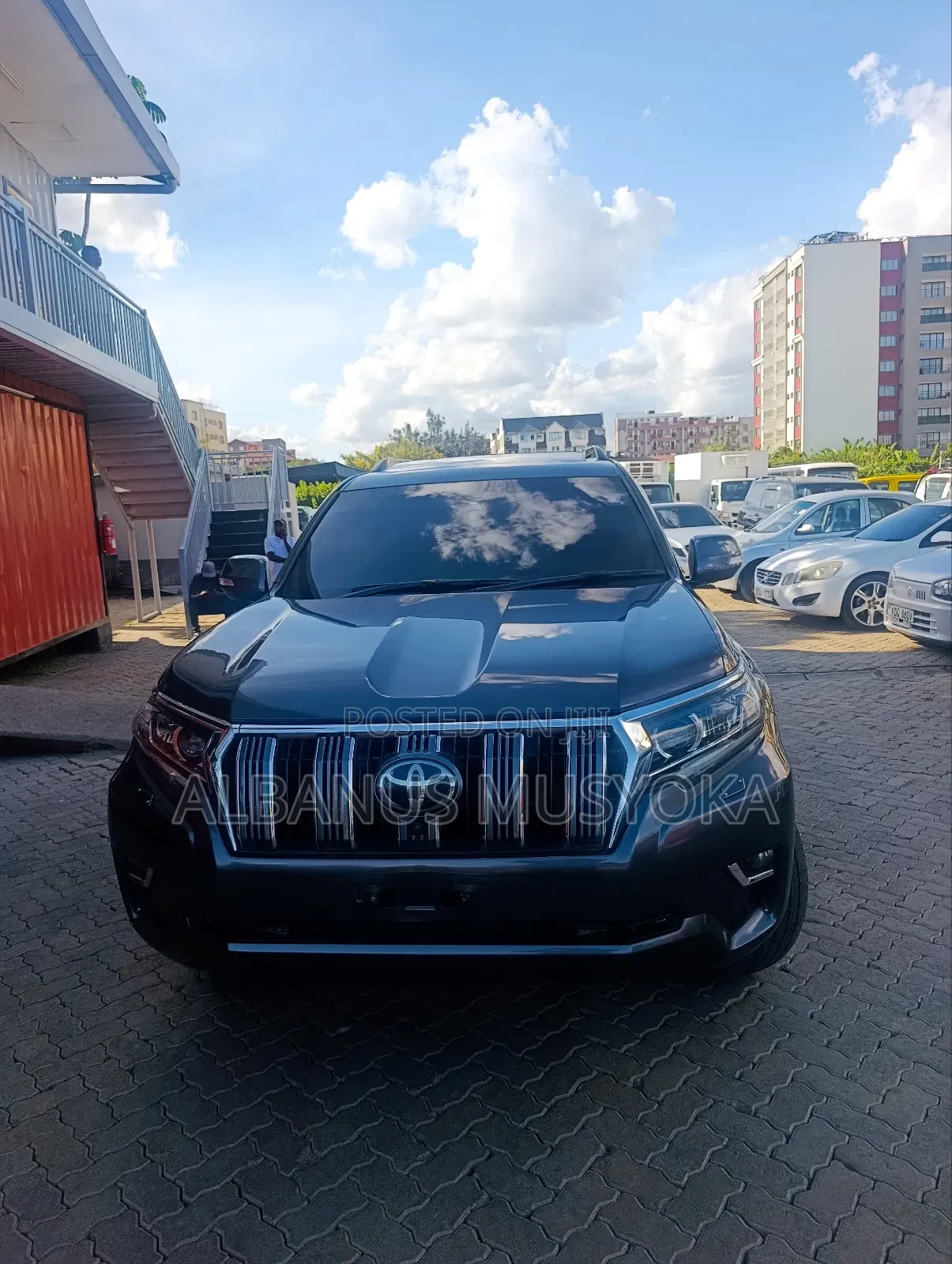 Toyota Land Cruiser Prado 2018 Gray