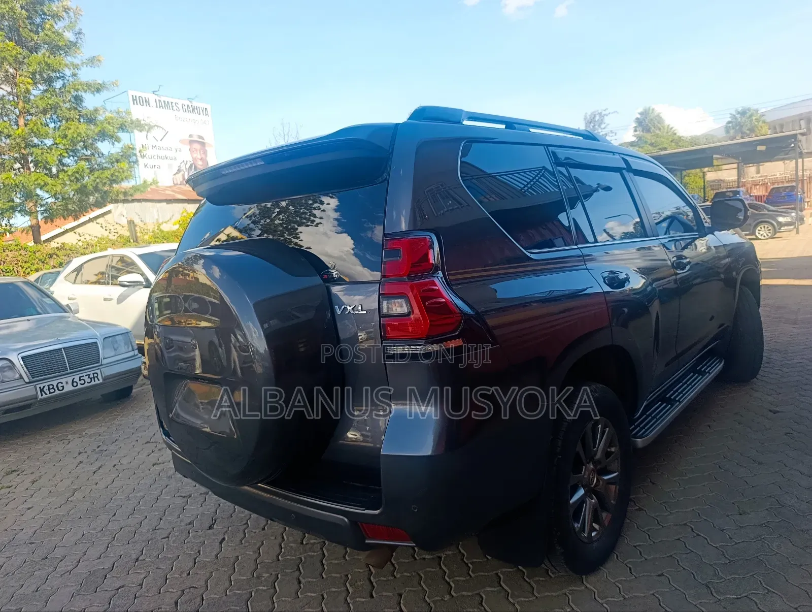 Toyota Land Cruiser Prado 2018 Gray