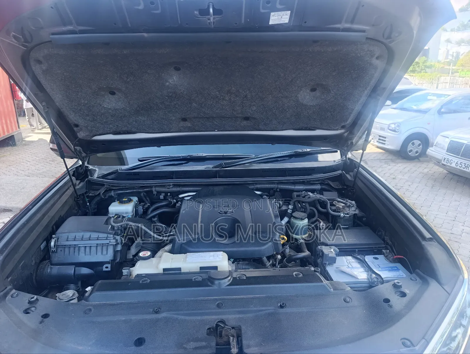 Toyota Land Cruiser Prado 2018 Gray