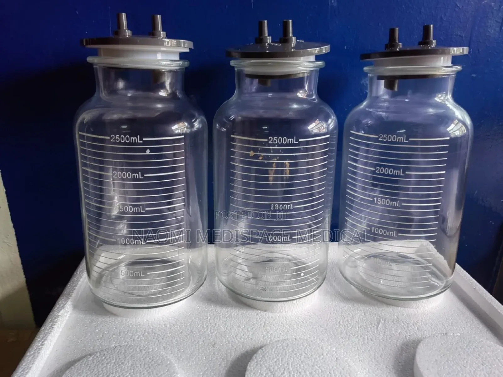 Suction Machine Bottles