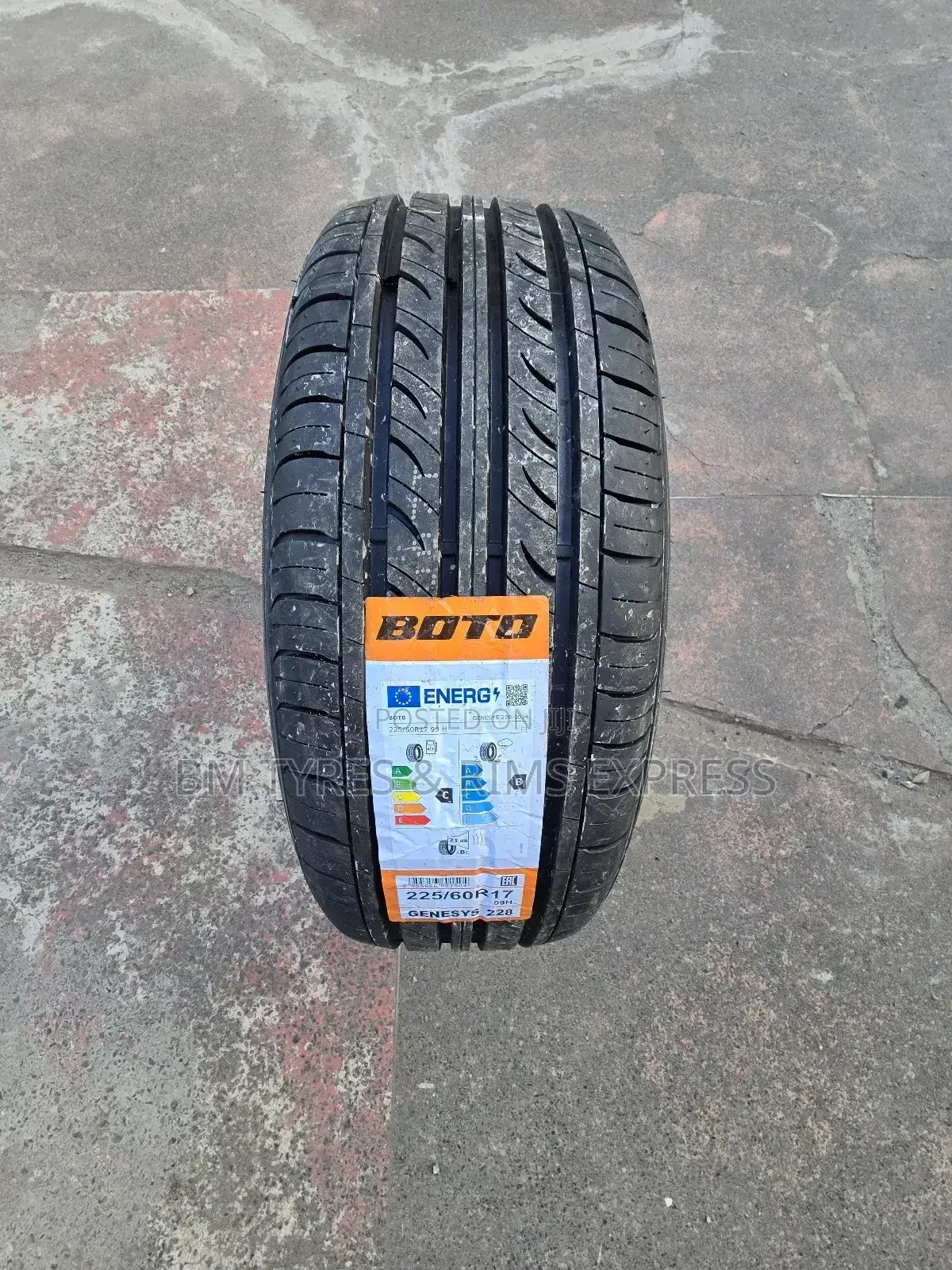225 /60 R17 Boto Tyres (Highway Terrein)
