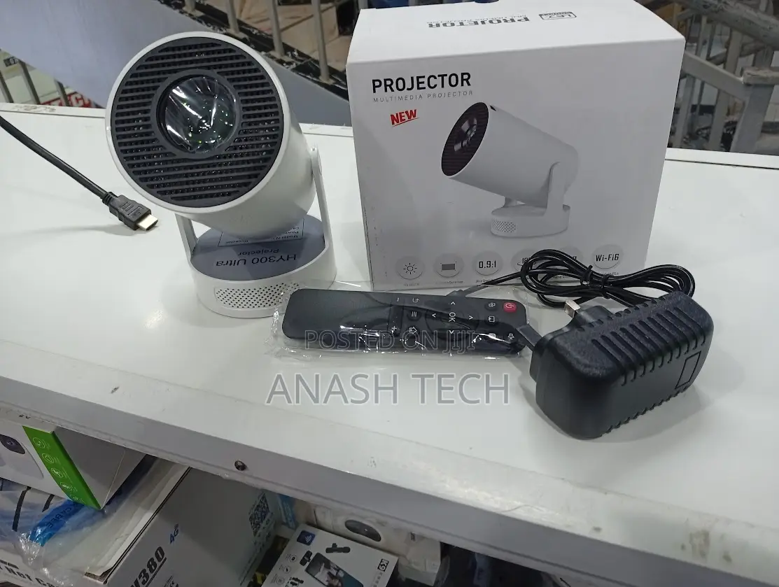 Mini Home Theater Hy300 1080p Full Hd Portable Android Projector