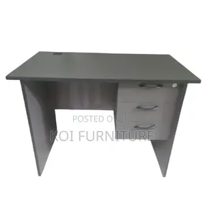 Office Desk; 1.2 Meters Rich Wooden Home Office Lockable Home Desk