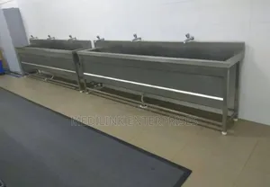 Ss 304 Customized 6ft Stainless Steel Laundry Sink
