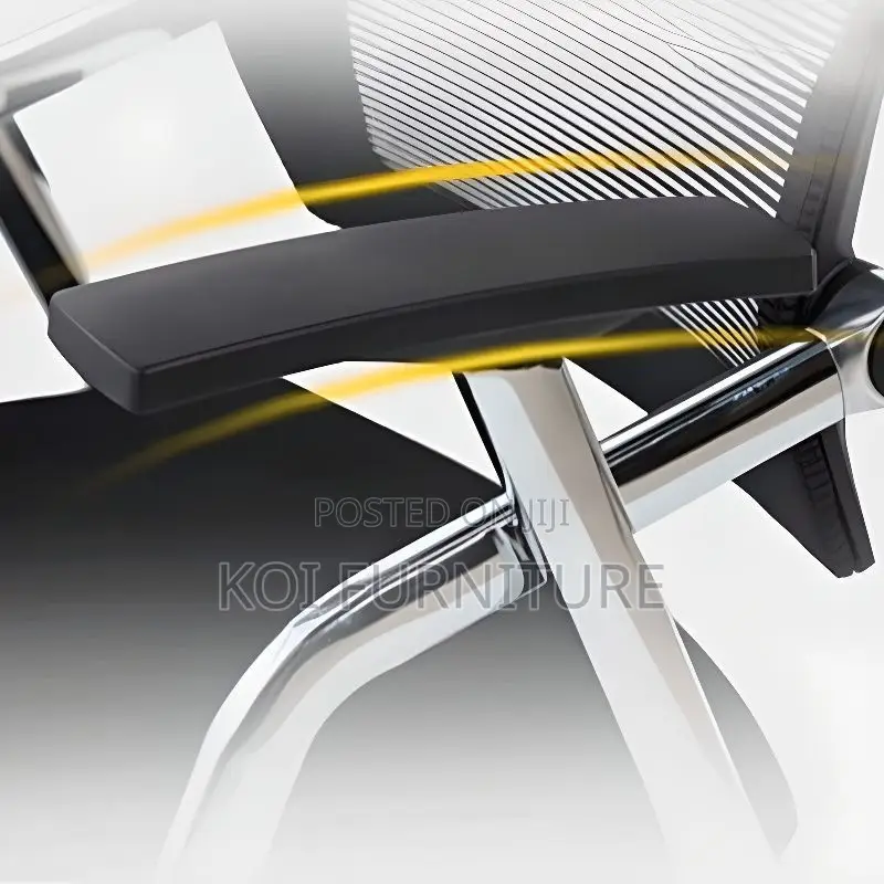 Office Chairs; Foldale Black Mesh Breathable Writing Office Seat