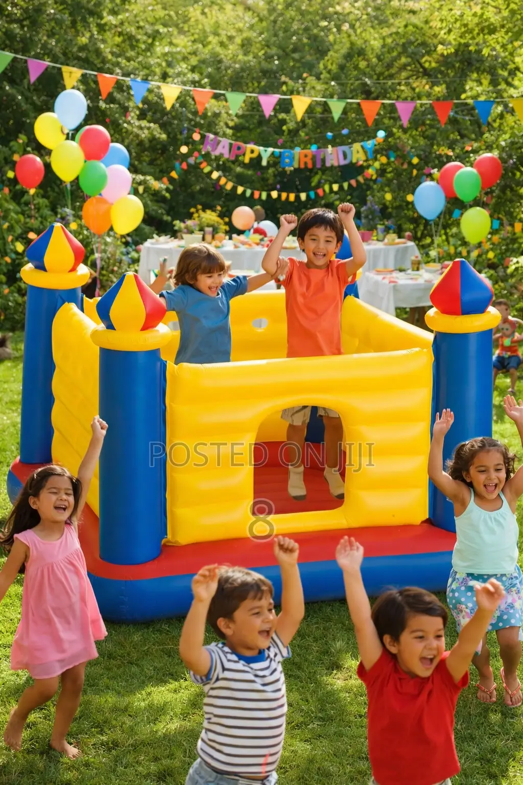 Inflatable Bouncy Castle for Kids – Affordable Price