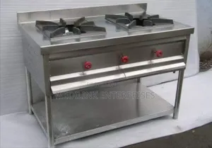 Casted Grill Two Burner Cooker
