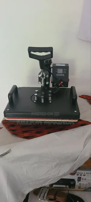 T-Shirt Printing Plotter and Heat Press Cups and Caps