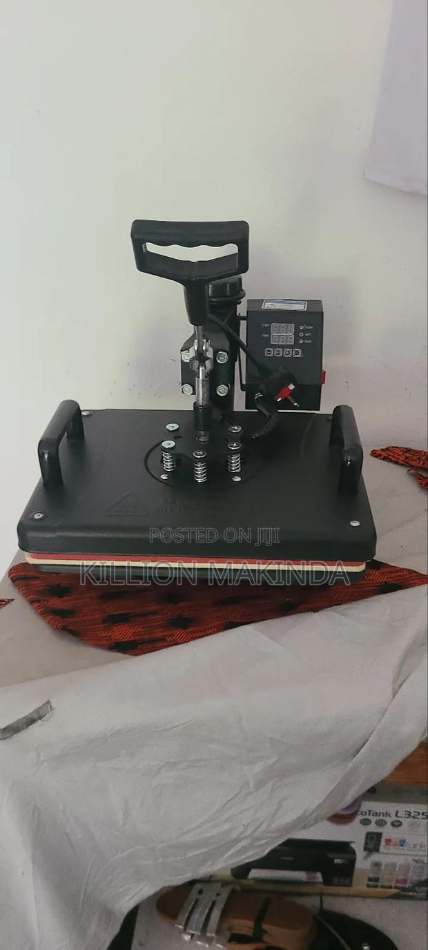 T-Shirt Printing Plotter and Heat Press Cups and Caps