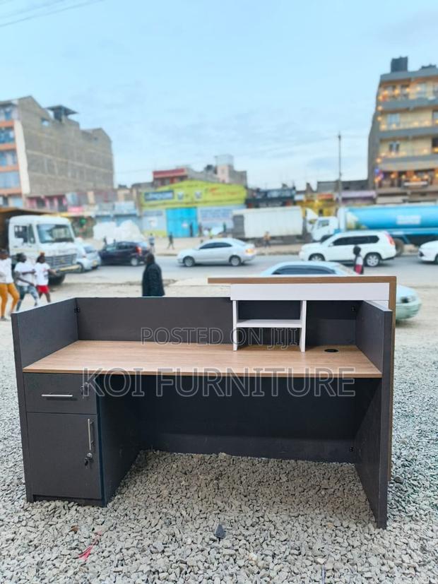Reception Desk; 1800mm Ideal Front Office Desk for Receptionists - thumbnail 6