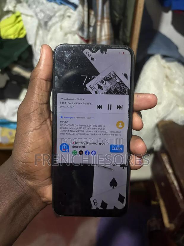 Infinix Hot 8 32 GB Black - main view