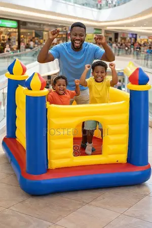 Kids Inflatable Castle With Blower Included