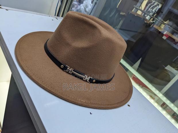 Beige Fedora Hat - thumbnail 2