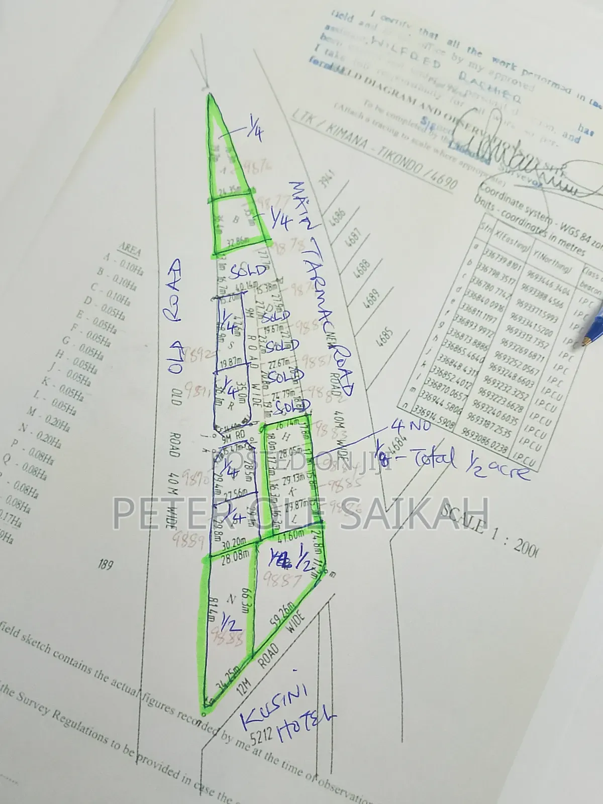 Kimana - Loitokitok Tarmac Plots for Sale