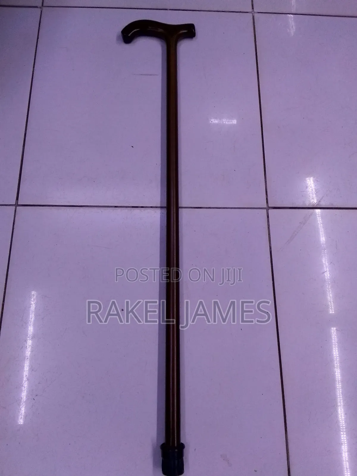 Dark Brown Wooden Walking Stick