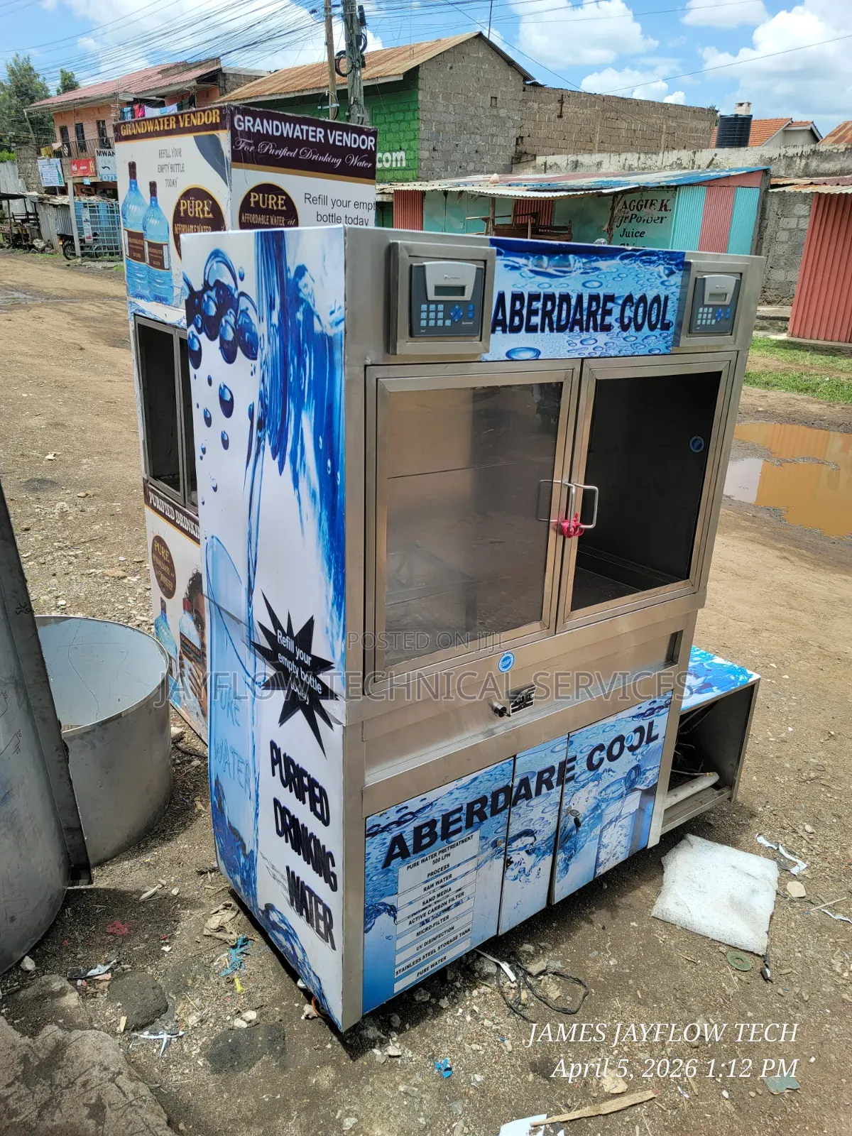 Digital Double Water Vending Machine (Coin/Smart System)