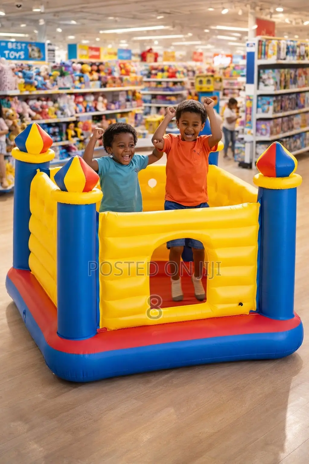 Kids Bouncing Castle With Safety Features