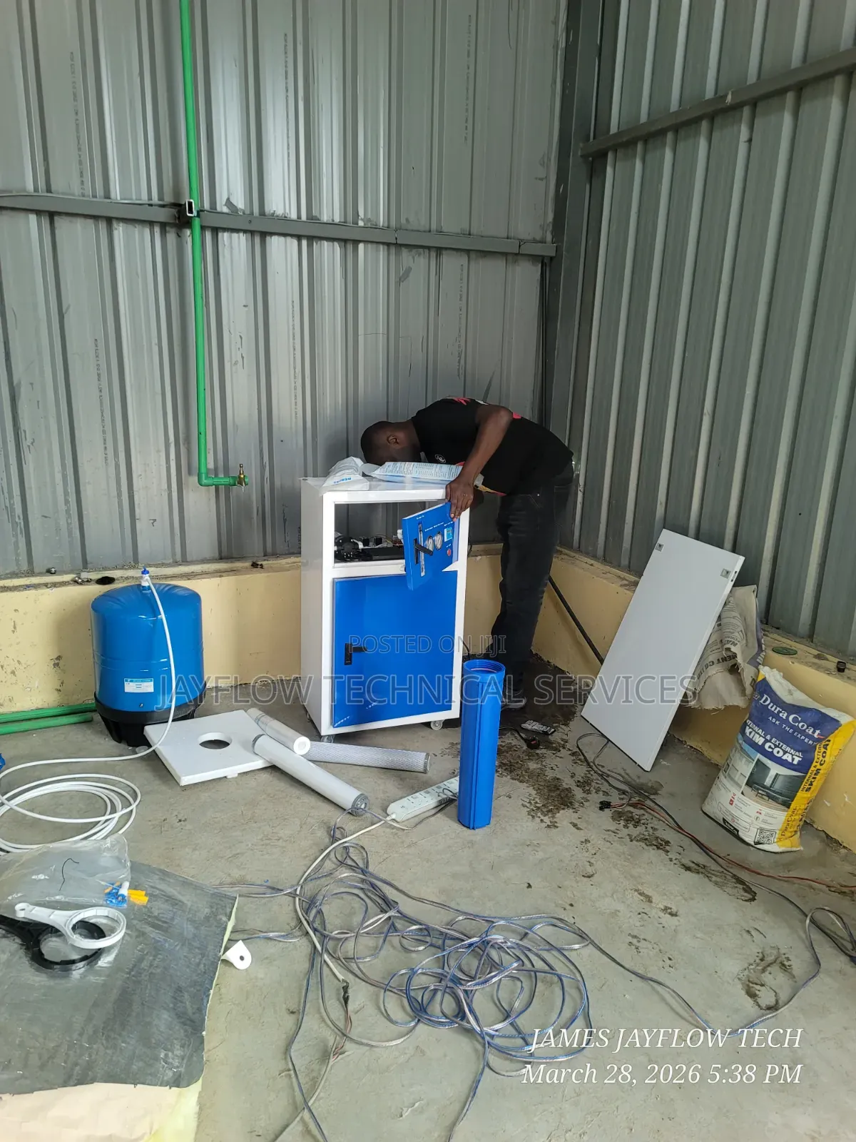 Semi-Commercial Reverse Osmosis System – 125 LPH