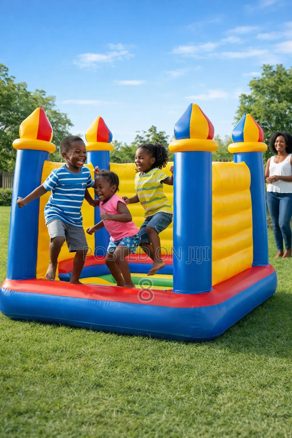 Kids Inflatable Bounce House – Easy Setup