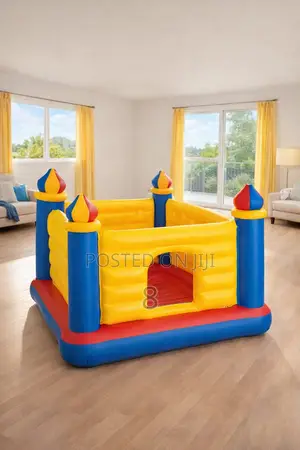Kids Jumping Castle – Bright Colors Fun Design