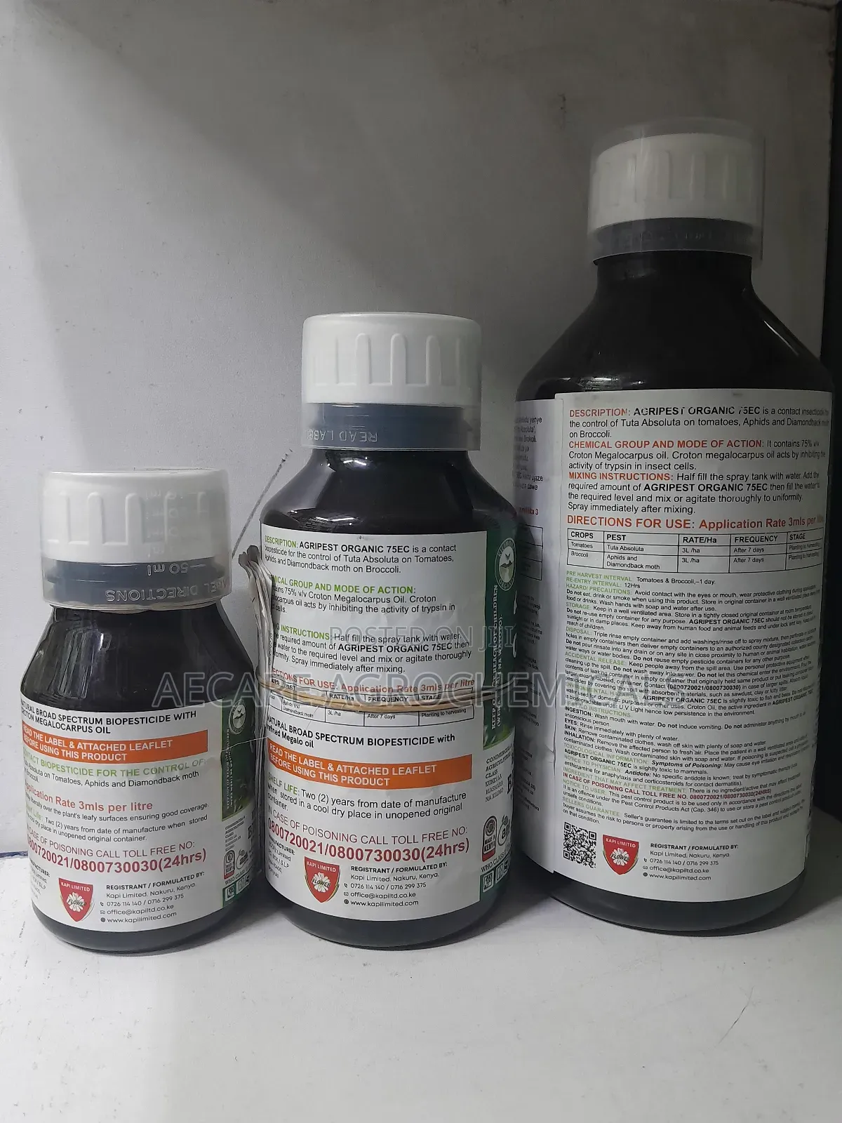 Agripest Organic Insecticide 250ml, 500ml, 1litre