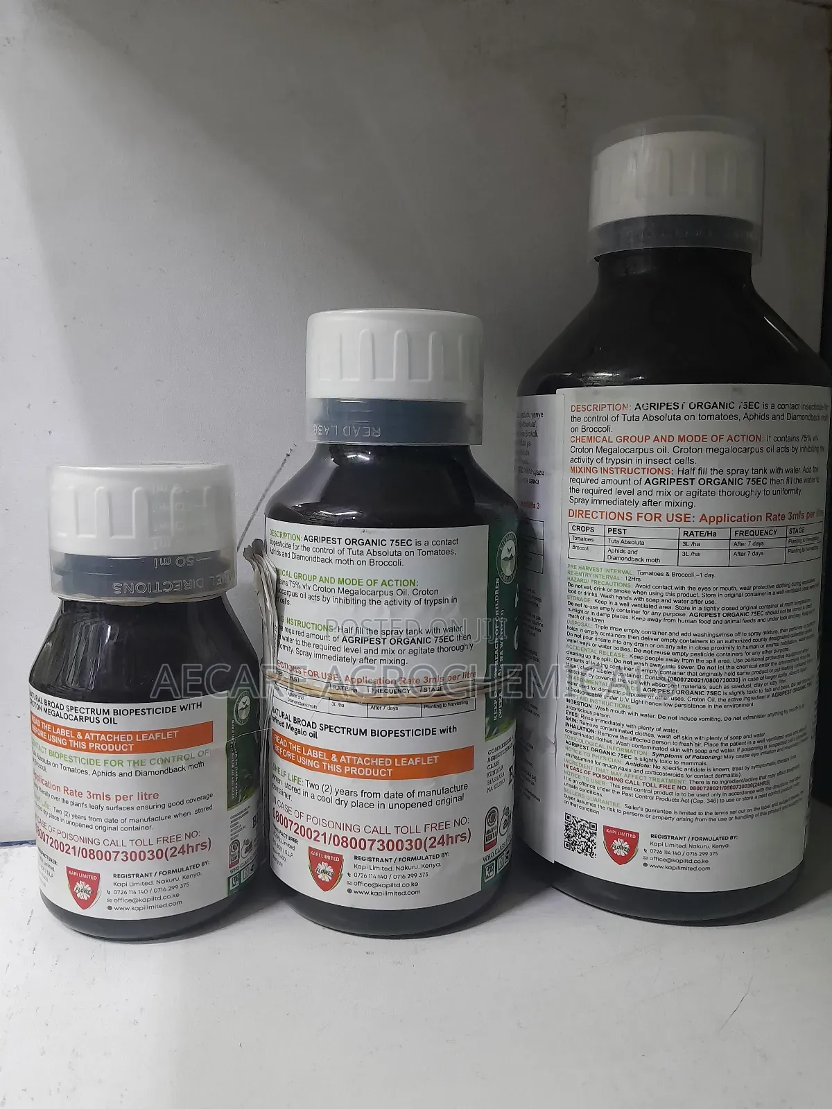 Agripest Organic Insecticide 250ml, 500ml, 1litre