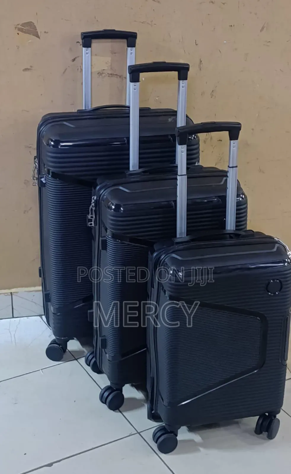 3 In1 Rubber Suitcase