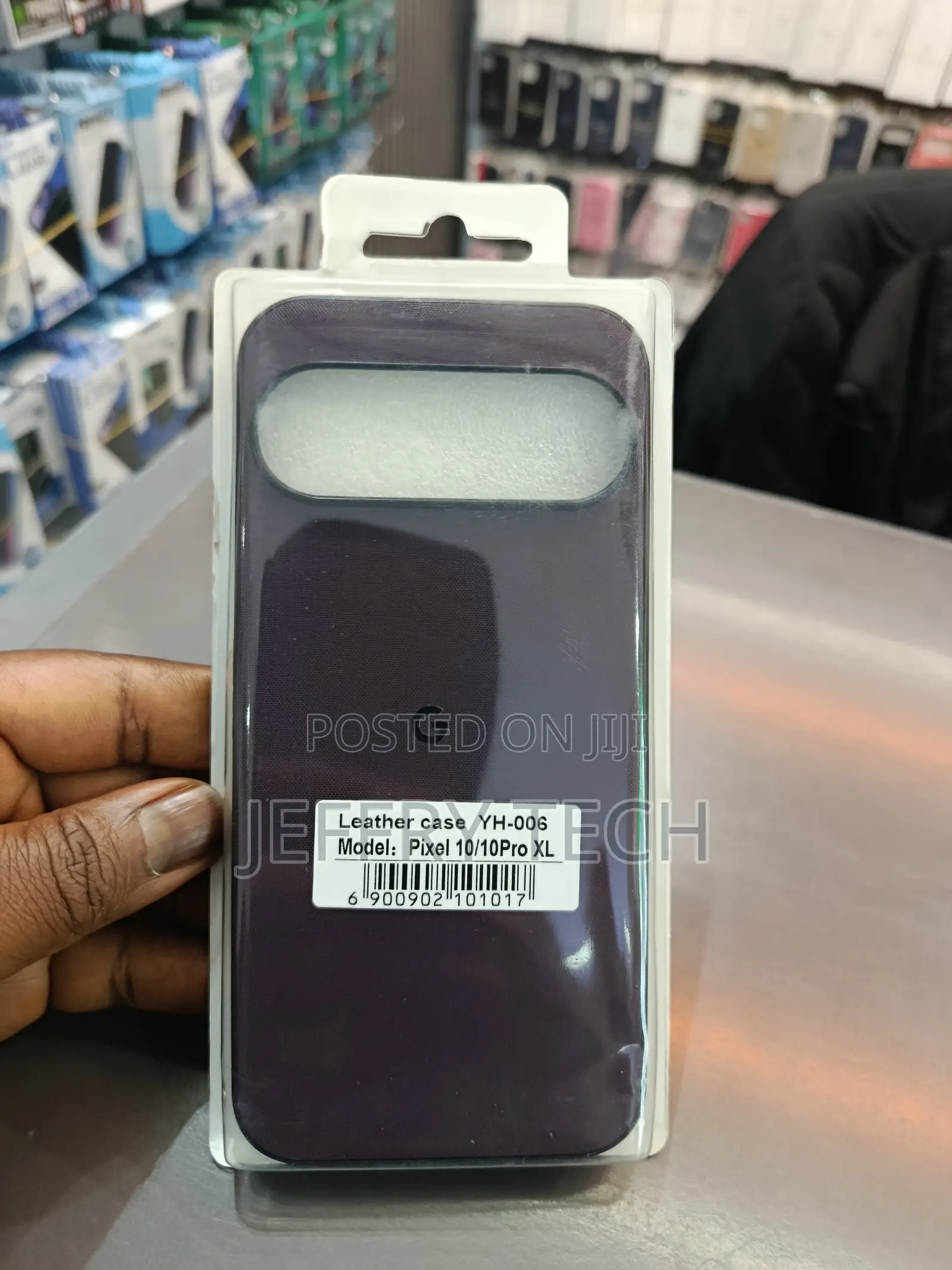 Google- Leather Case, Model Yh-006, Designed for the Pixel 10 Pro Xl.