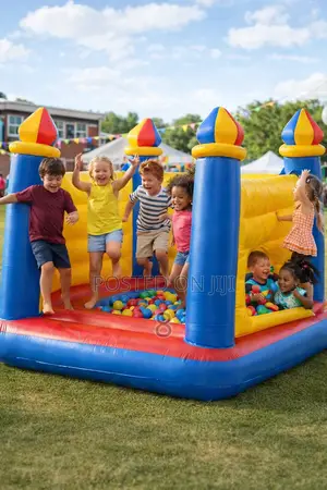 Kids Outdoor Bounce House – Safe Stable