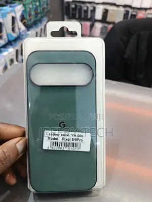 Google Pixel 9/9pro Leather Case (Model Yh-006) in Green