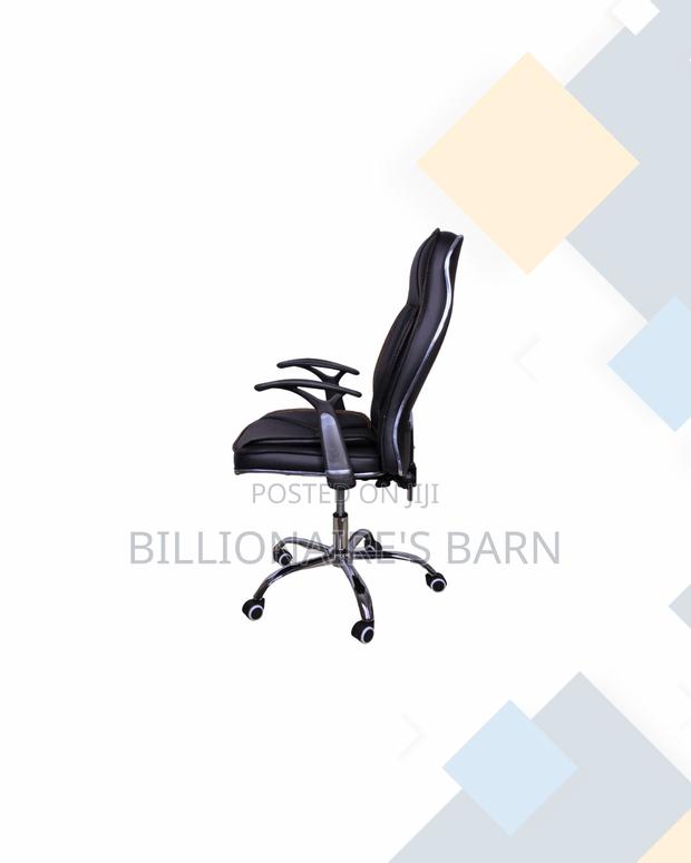 Executive Leather Chair High Back Padded Armrests Durable Solution - main view