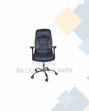 Executive Leather Chair High Back Padded Armrests Durable Solution