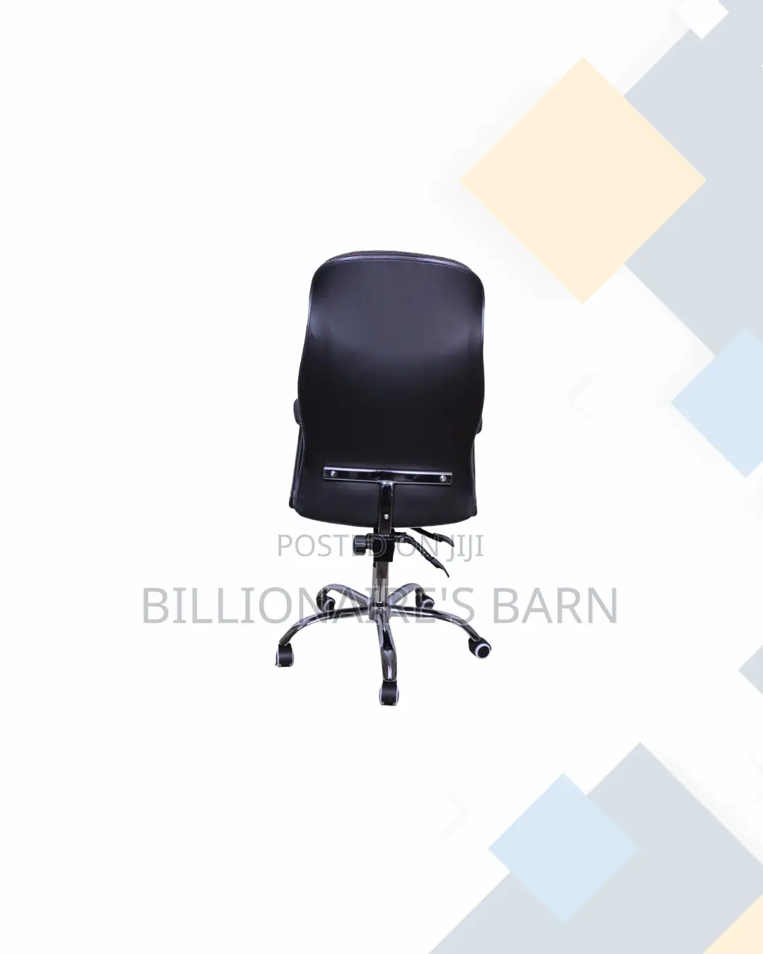 Executive Leather Chair High Back Padded Armrests Durable Solution