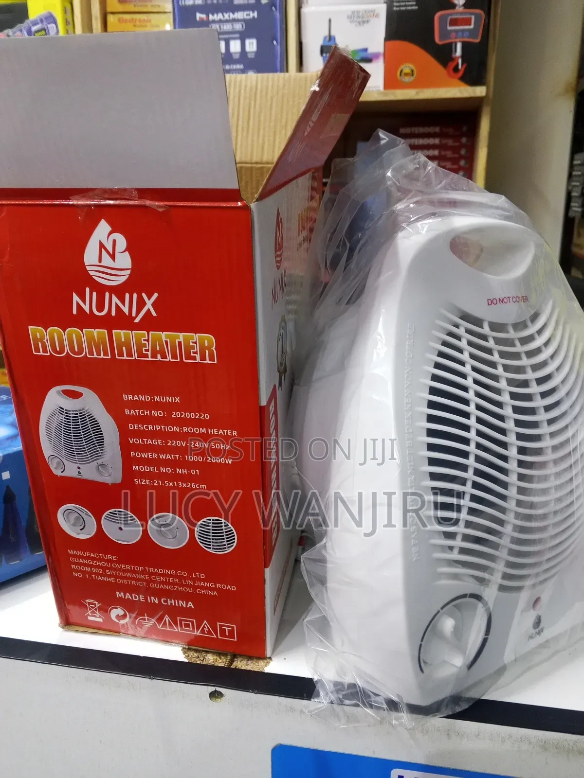 Newly Restocked Fan Heater