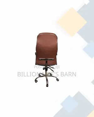 Ergonomic Executive Leather Chair High Back Padded Armrest Solution