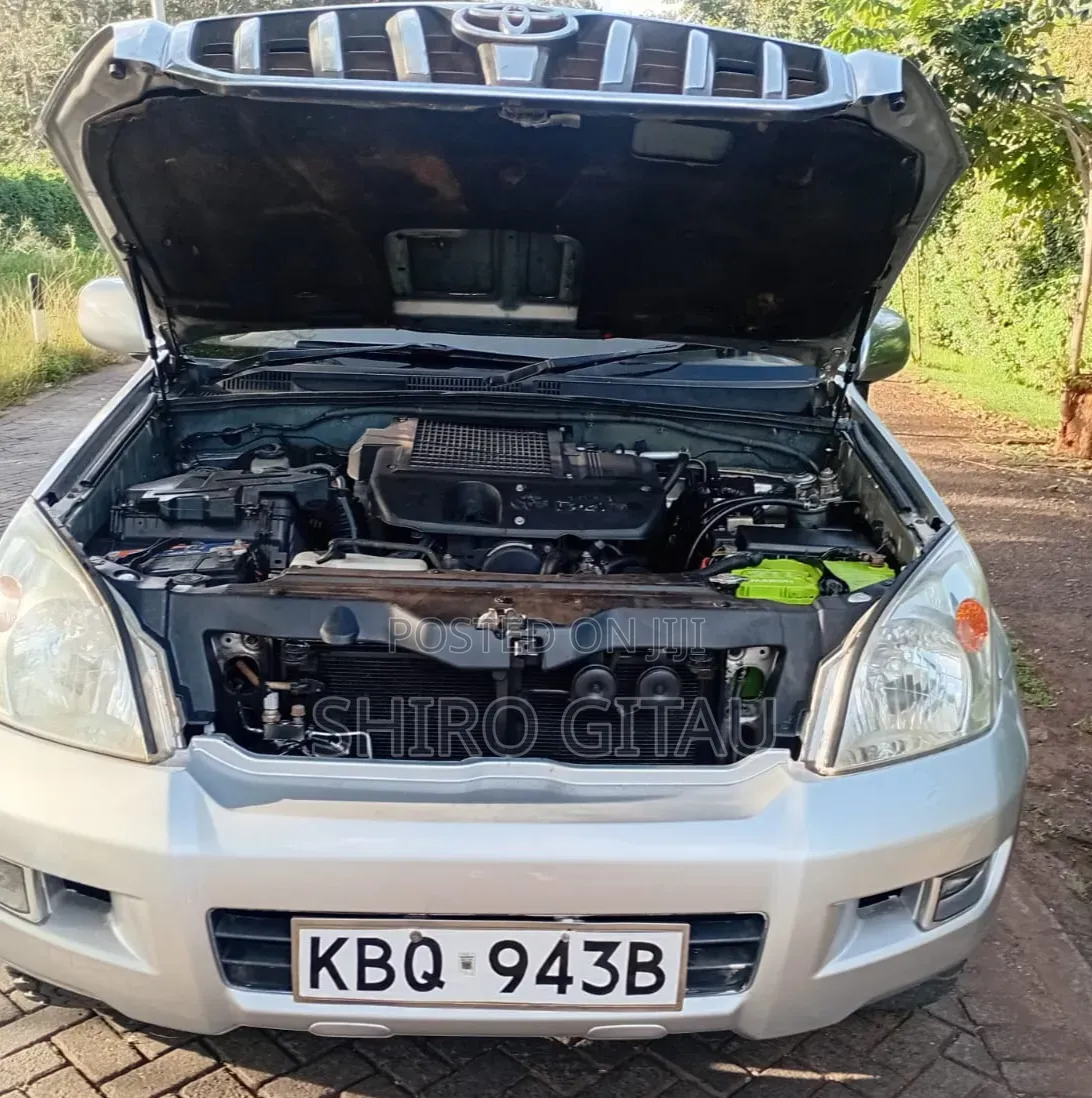 Toyota Land Cruiser Prado 3.0 D-4D 5dr 2004 Silver