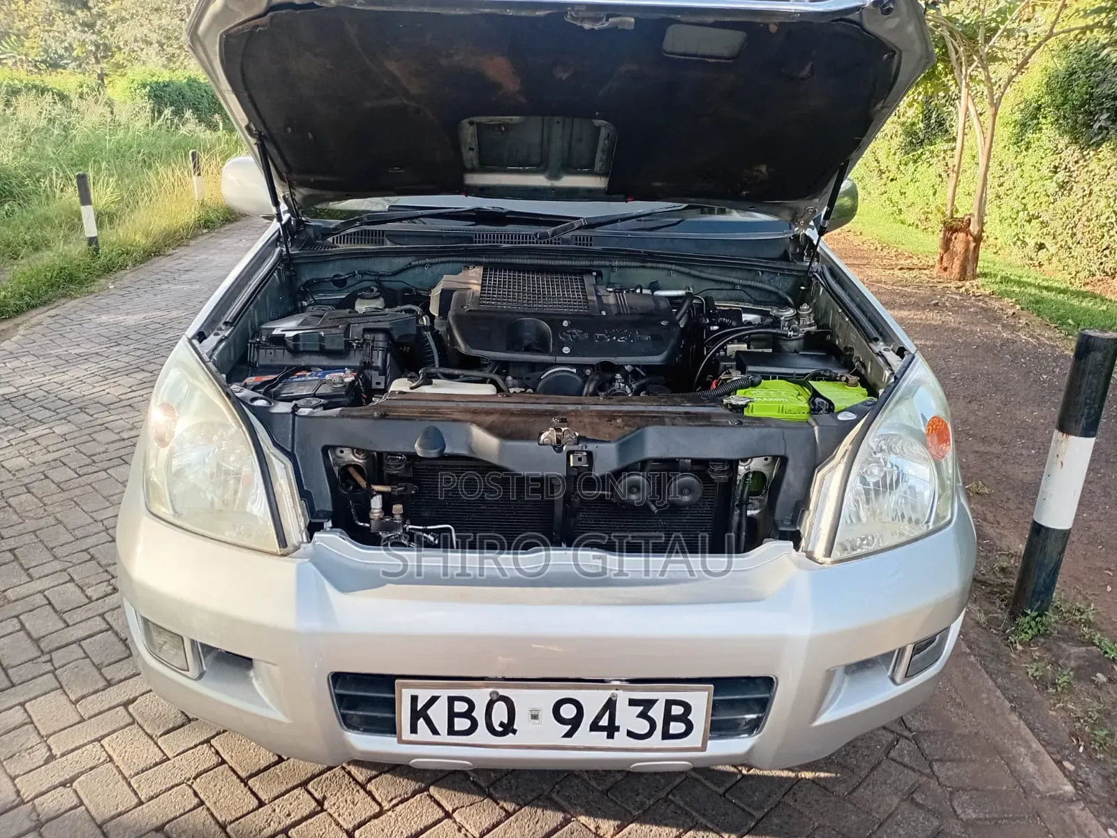 Toyota Land Cruiser Prado 3.0 D-4D 5dr 2004 Silver