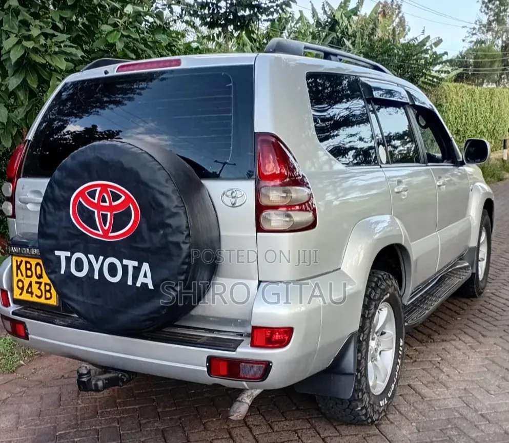 Toyota Land Cruiser Prado 3.0 D-4D 5dr 2004 Silver