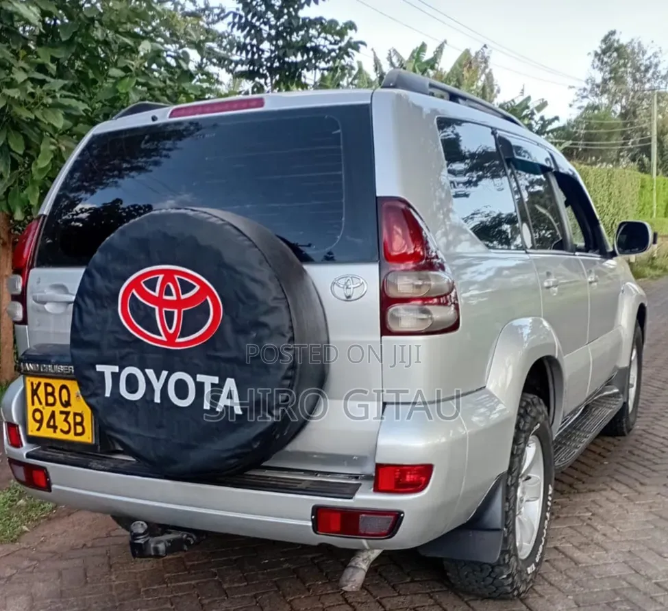 Toyota Land Cruiser Prado 3.0 D-4D 5dr 2004 Silver