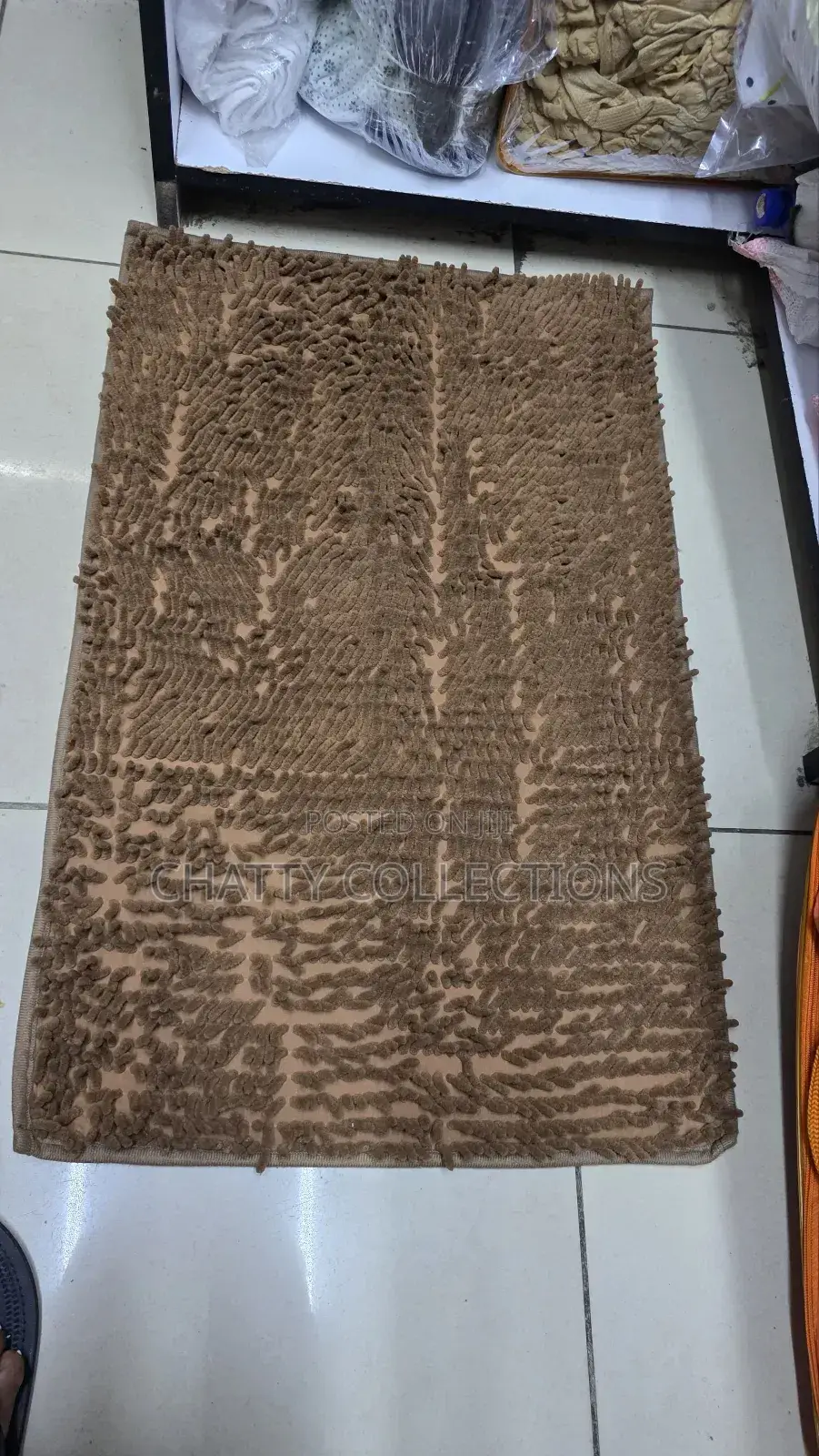 Large Size Diamond Embossed Print Door Mats Large*