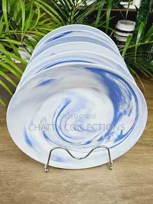 Marble Beautiful Ceramic Plates Per Set of 6 Pieces